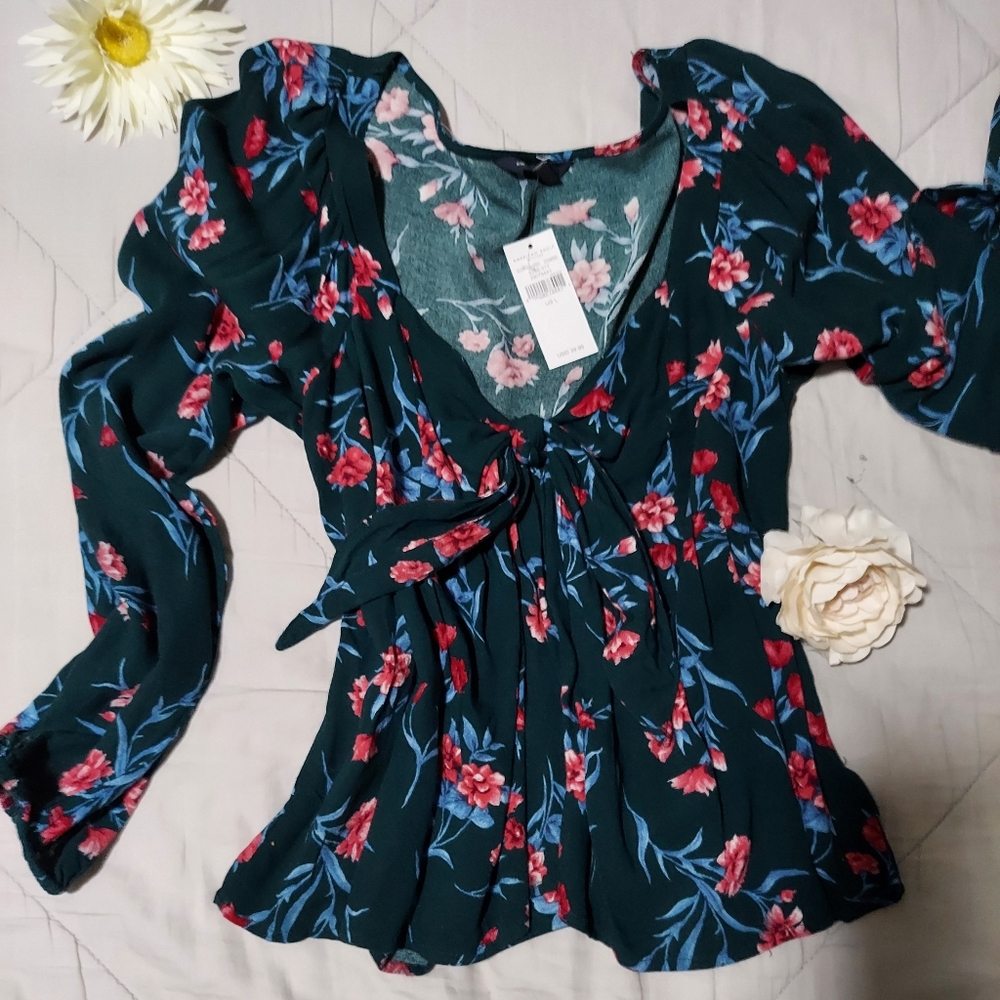 American eagle blouse size large